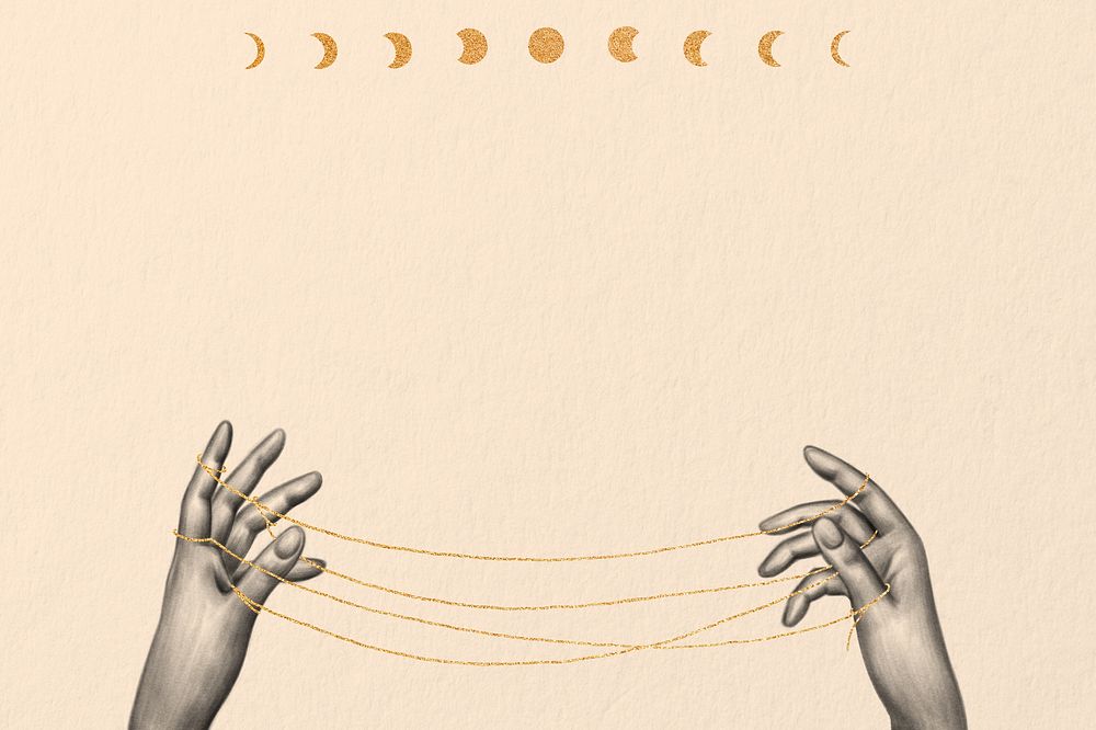 String game illustration, spiritual background