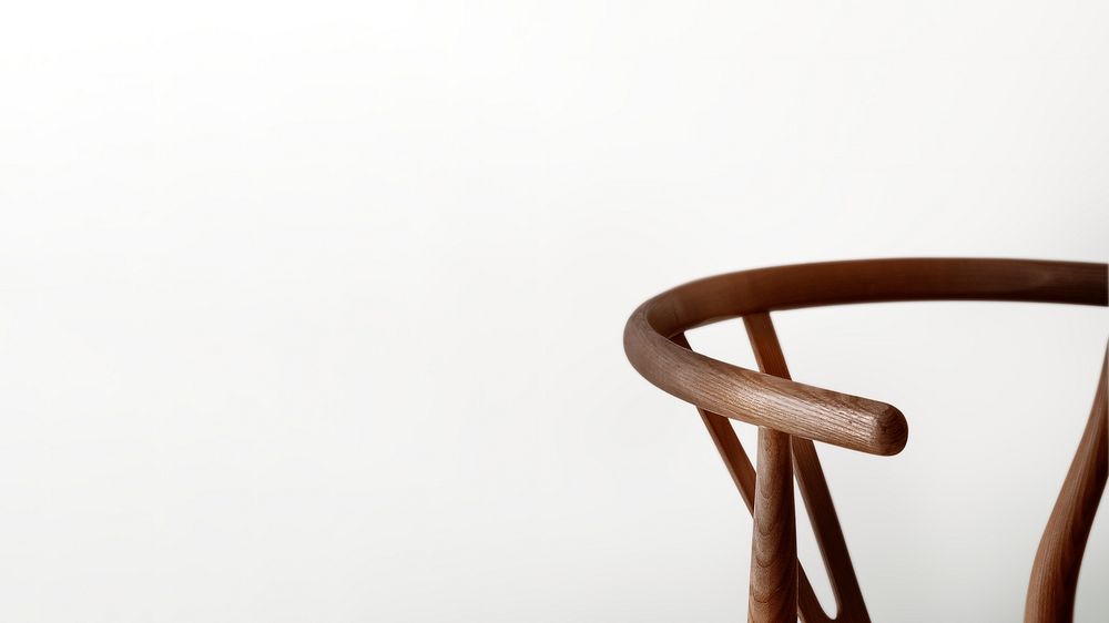 Classic wooden chair HD wallpaper, furniture border