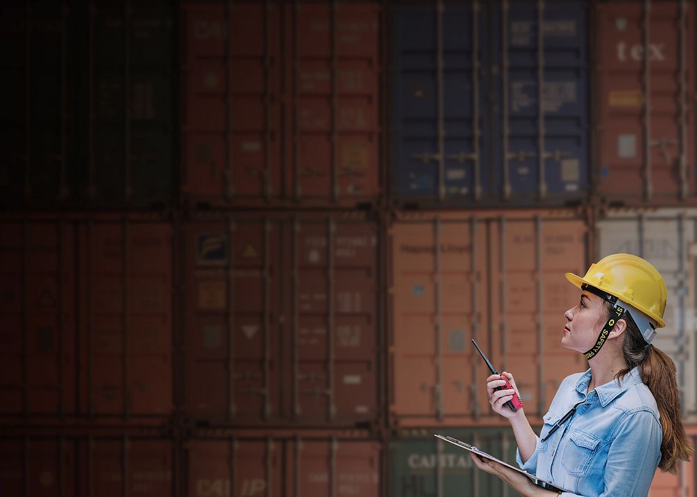 Dock worker, logistics background