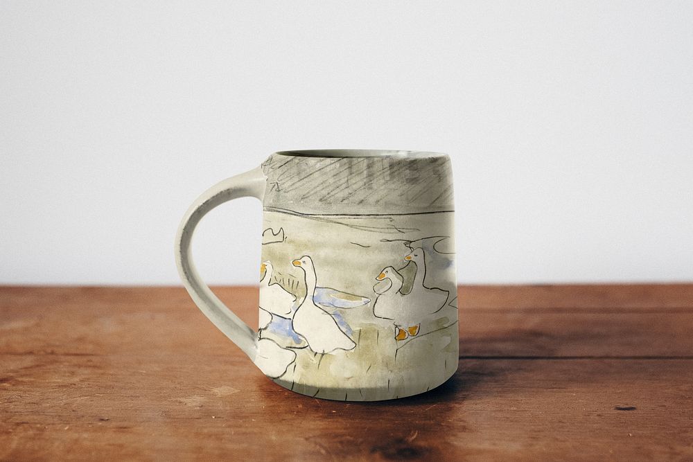 Cute duck coffee mug