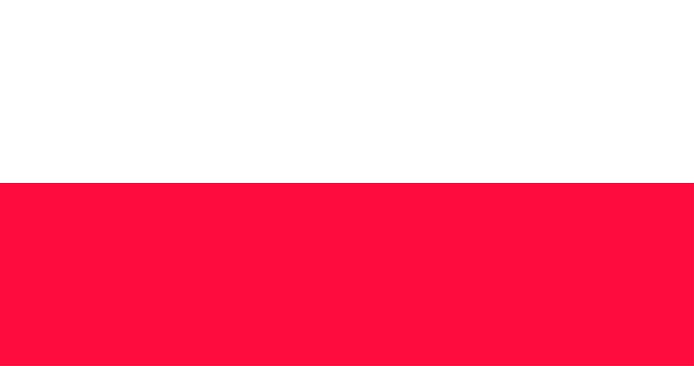 Polish flag, national symbol image