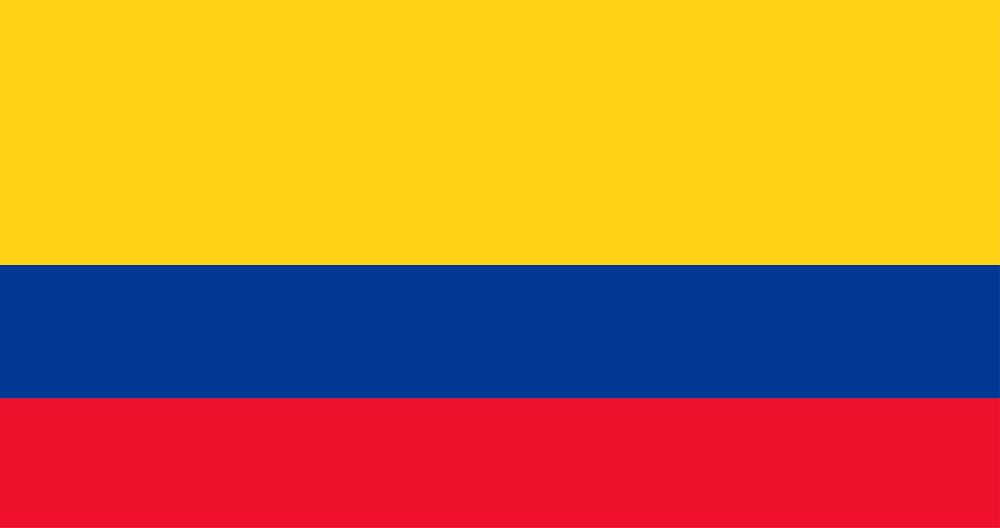 Colombian flag, national symbol image