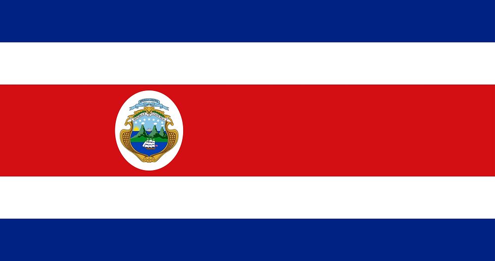 Flag of Costa Rica, national symbol image