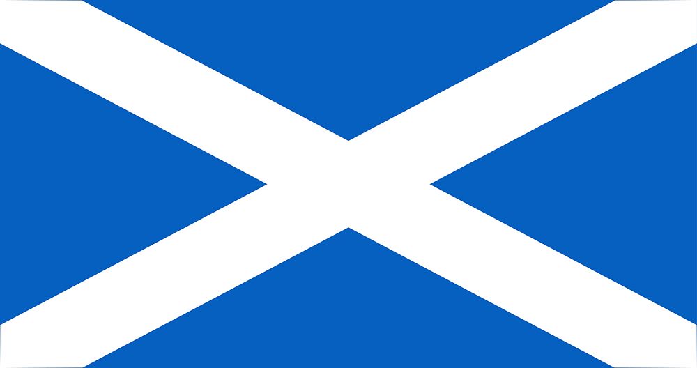 Flag of Scotland, national symbol image