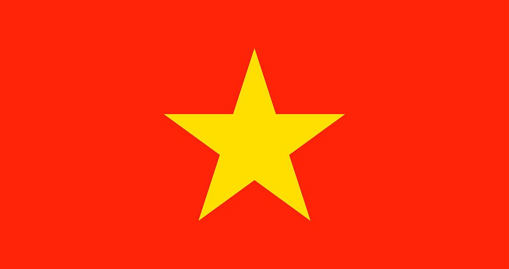 Flag of Vietnam, national symbol image