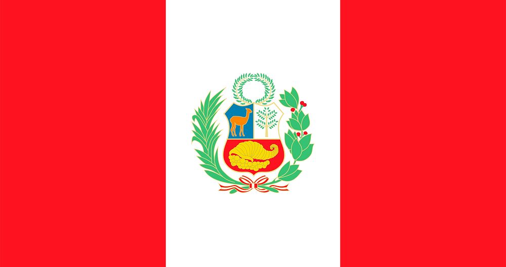 Flag of Peru, national symbol image