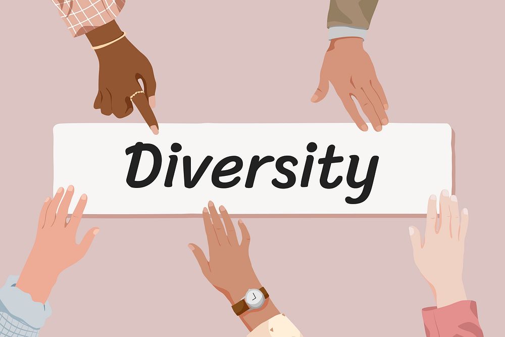 Diversity, diverse hands remix