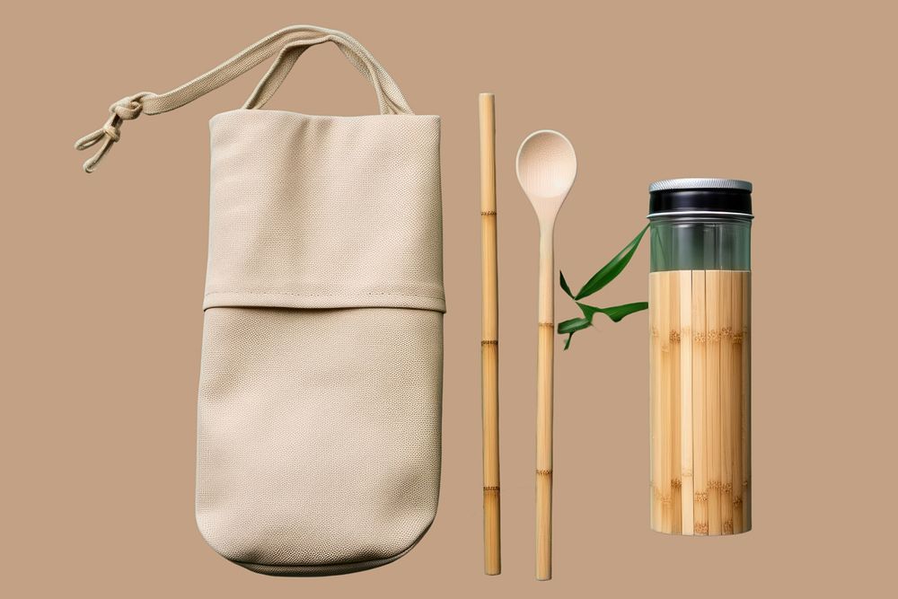Spoon accessories chopsticks container. AI generated Image by rawpixel.
