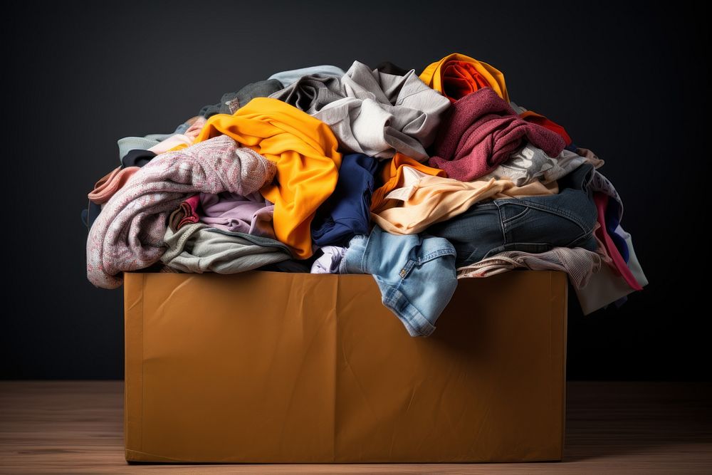 Clothing donation AI generated image