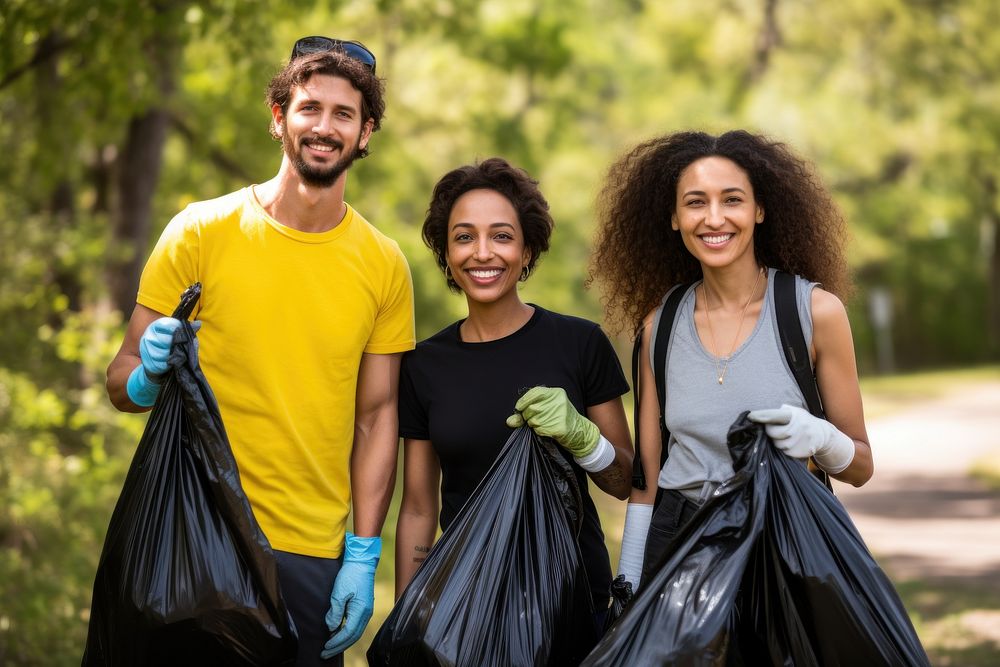 People adult environmentalist togetherness. AI generated Image by rawpixel.