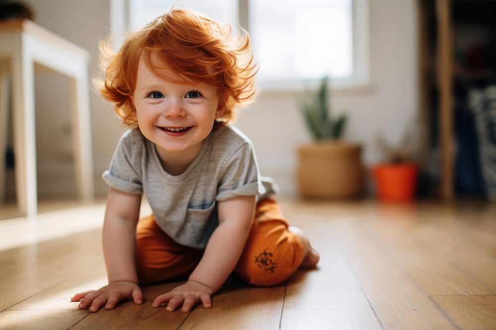 Floor baby flooring cheerful. AI generated Image by rawpixel.