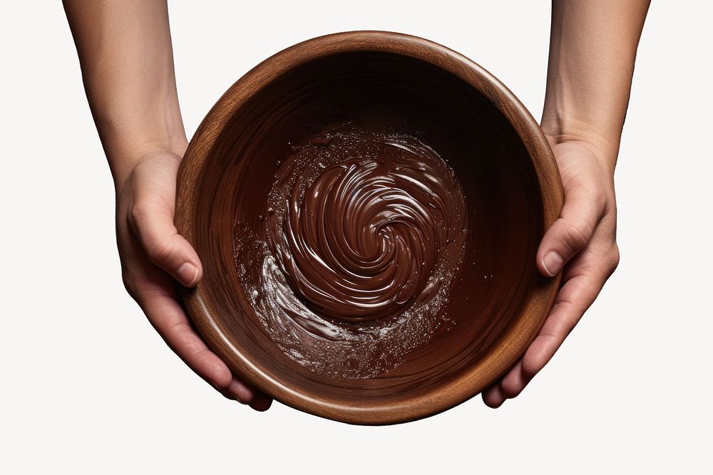 Bowl sachertorte chocolate freshness. AI generated Image by rawpixel.