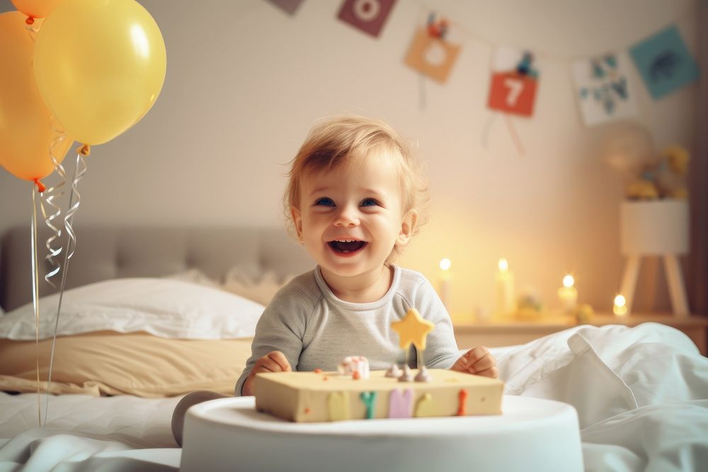 Little boy first birthday 