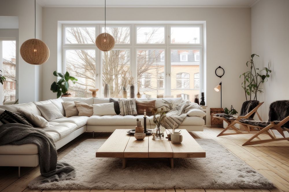 Scandinavian living room AI generated | Premium Photo - rawpixel