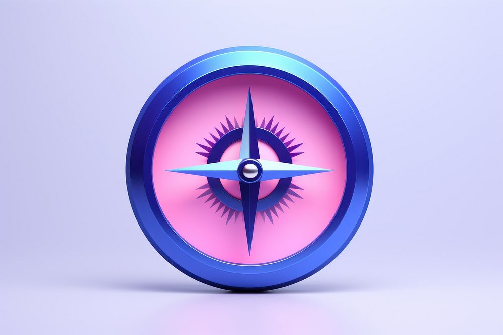 Technology accuracy compass circle. AI generated Image by rawpixel.