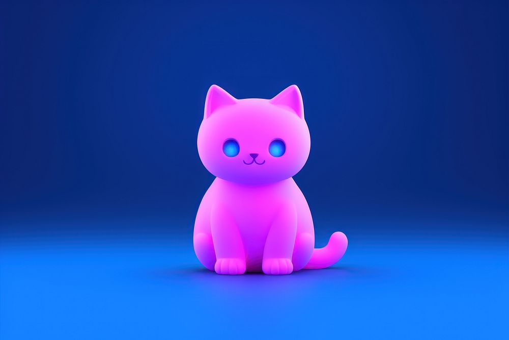 Cartoon animal mammal toy. AI generated Image by rawpixel.