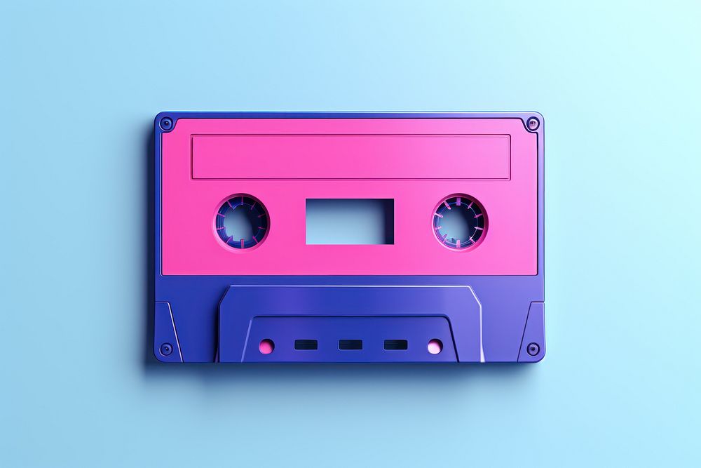 Electronics technology equipment cassette. AI generated Image by rawpixel.
