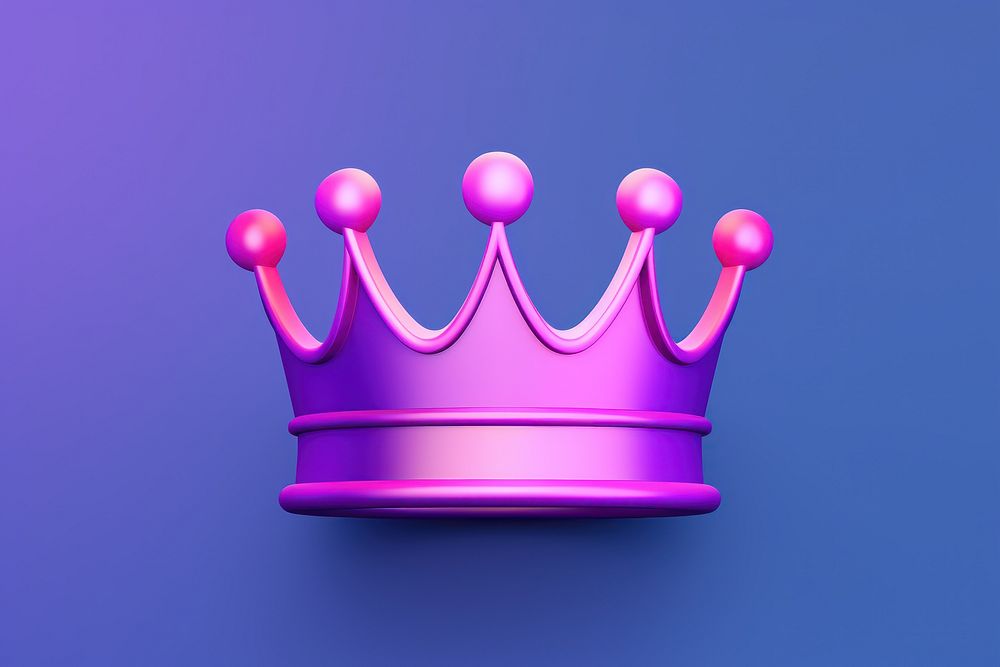 Purple crown accessory festival. AI generated Image by rawpixel.