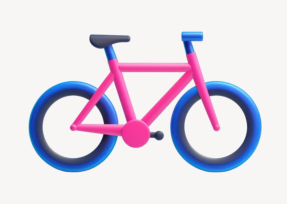Bicycle vehicle transportation crankset. AI generated Image by rawpixel.