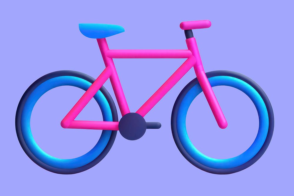 Bicycle vehicle transportation crankset. AI generated Image by rawpixel.