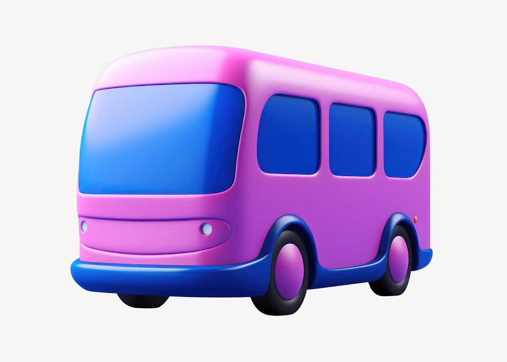 Vehicle minibus car van. AI generated Image by rawpixel.