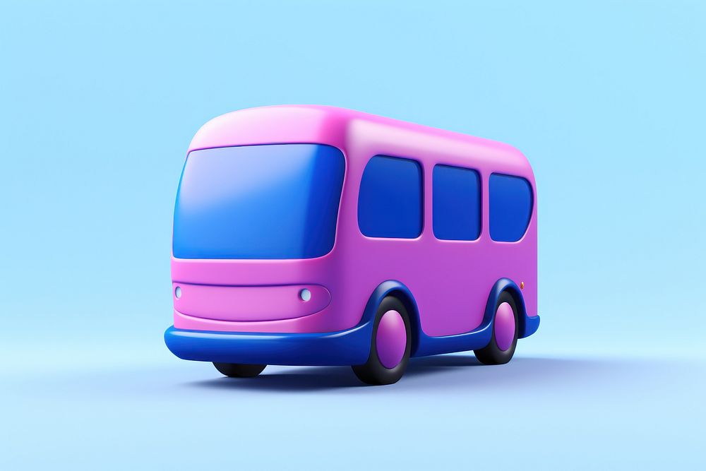 Vehicle minibus car van. AI generated Image by rawpixel.