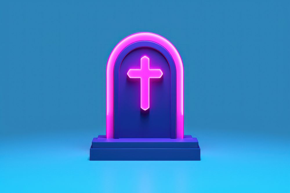 Symbol cross spirituality architecture. AI generated Image by rawpixel.