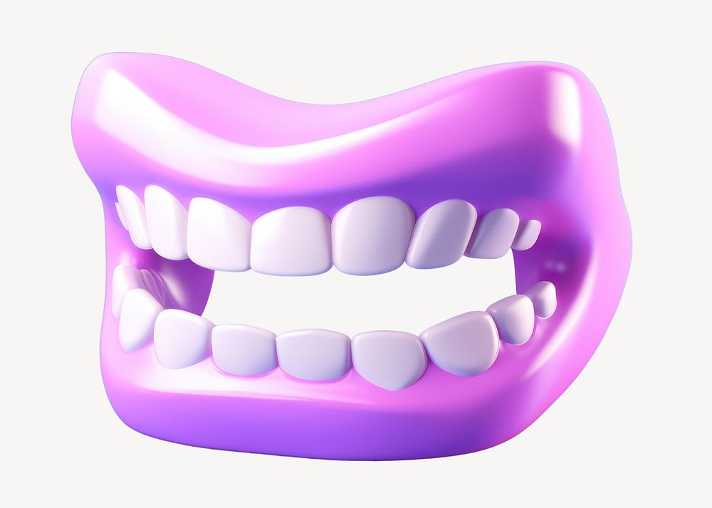 Teeth happiness dentistry cheerful. AI generated Image by rawpixel.