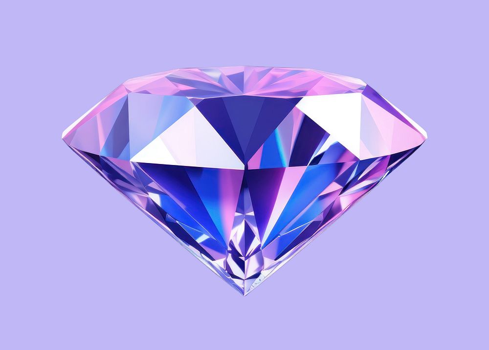 Gemstone jewelry diamond accessories. AI generated Image by rawpixel.