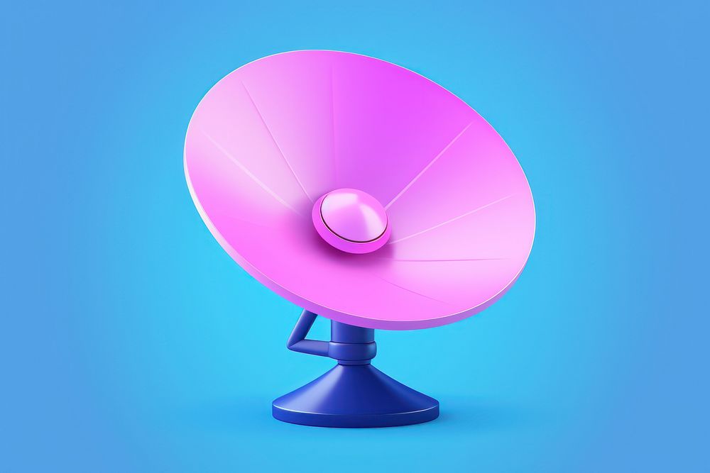 Broadcasting technology satellite appliance. AI generated Image by rawpixel.