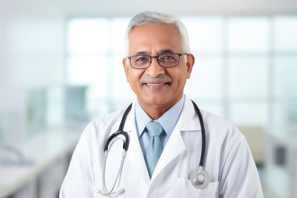 Senior Asian male doctor AI | Free Photo - rawpixel