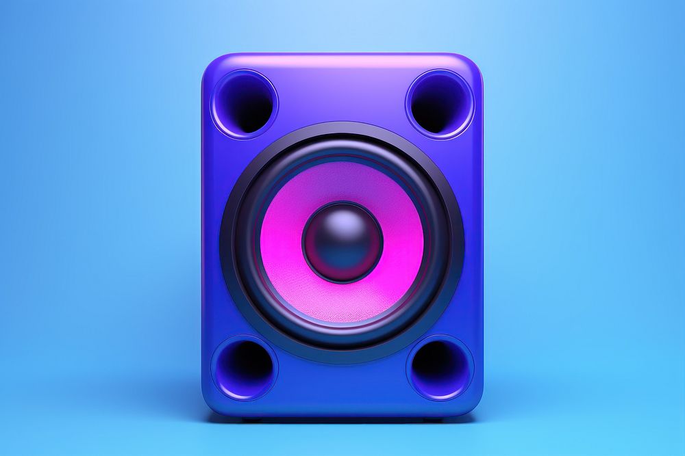 Electronics loudspeaker technology multimedia. AI generated Image by rawpixel.