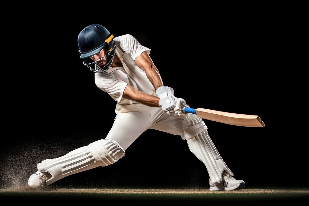 Cricket helmet sports competition. AI generated Image by rawpixel.