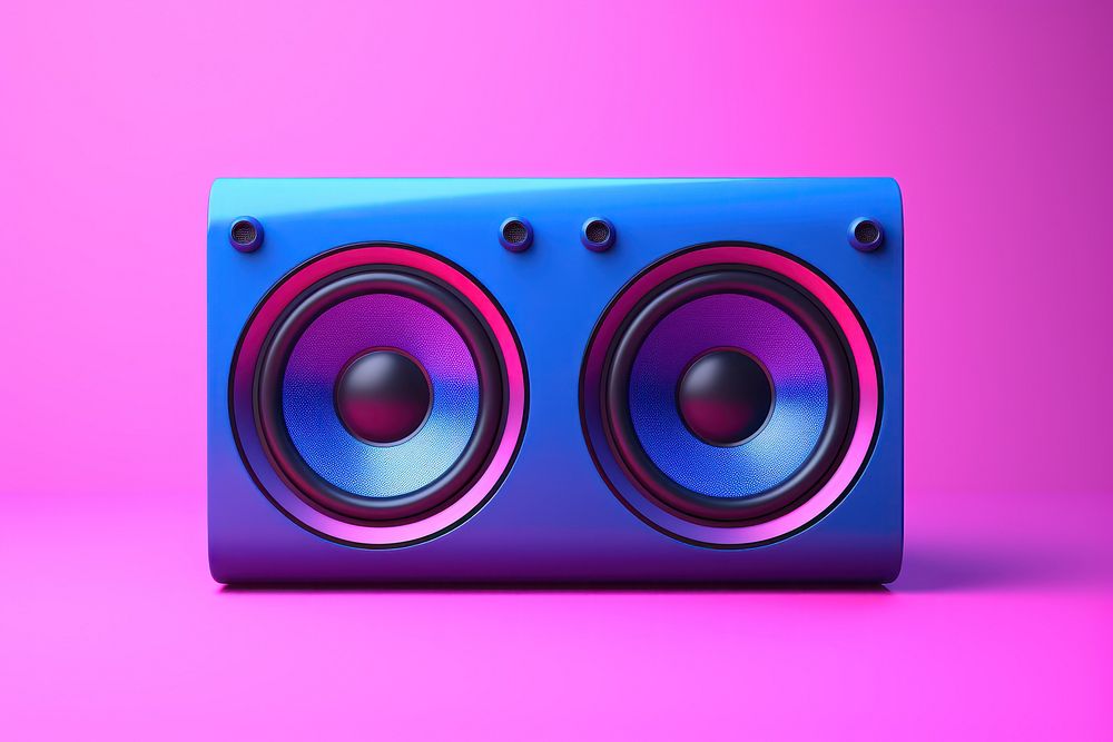 Loudspeaker electronics technology multimedia. AI generated Image by rawpixel.
