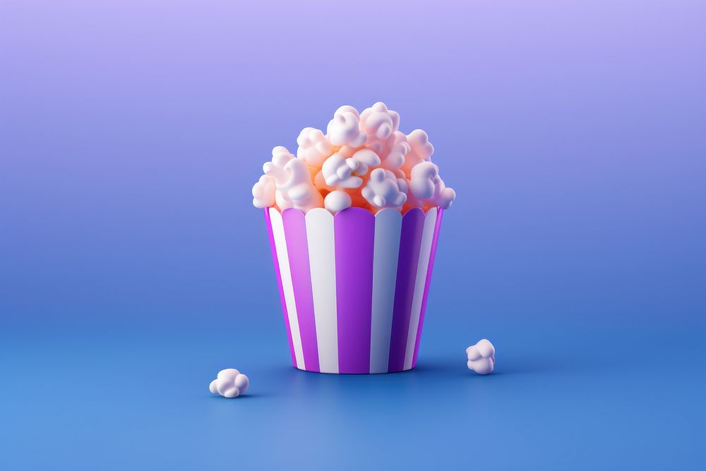 Popcorn snack food freshness. AI generated Image by rawpixel.
