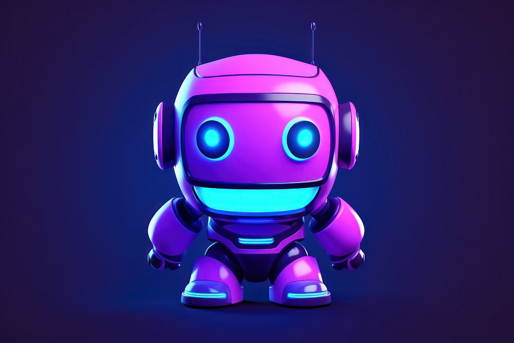 Robot toy futuristic technology. AI generated Image by rawpixel.