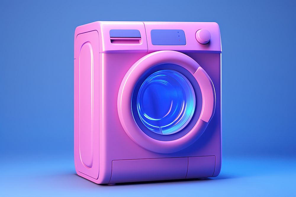 Appliance technology laundromat machinery. AI generated Image by rawpixel.