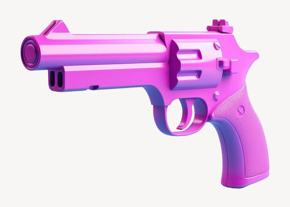 Handgun weapon aggression appliance. AI generated Image by rawpixel.