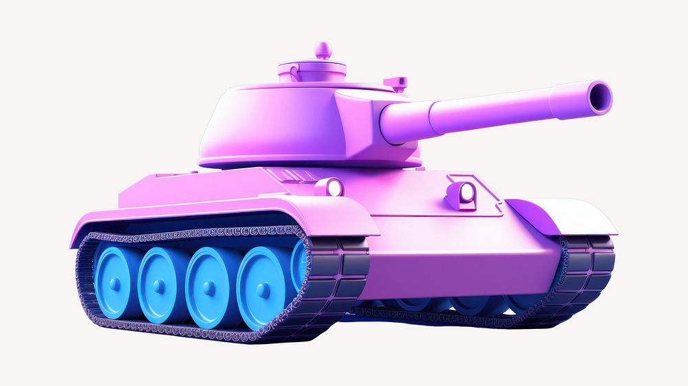 Military vehicle weapon tank. AI generated Image by rawpixel.