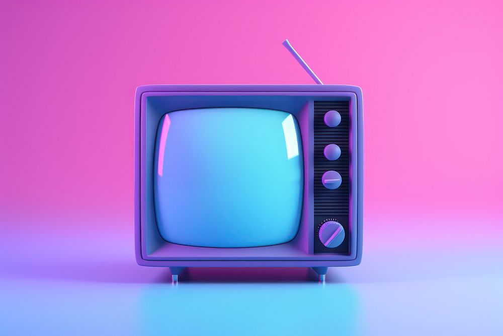 Television screen broadcasting electronics. AI | Free Photo - rawpixel