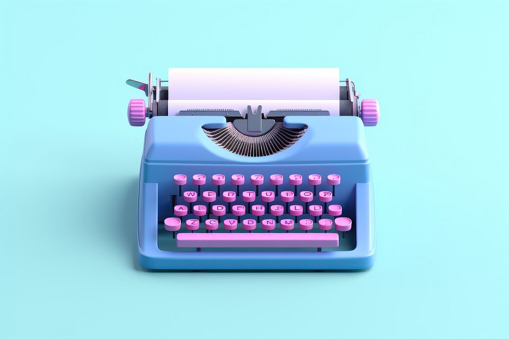 Text electronics technology typewriter. AI generated Image by rawpixel.