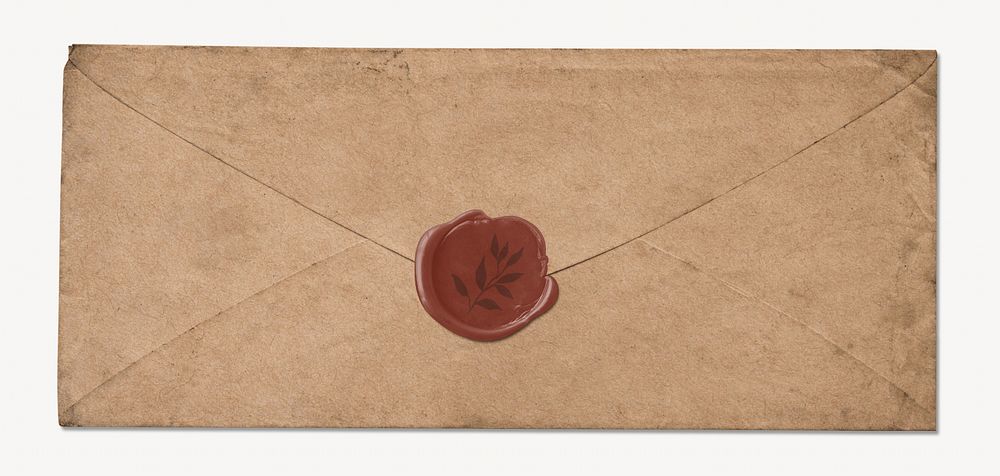 Vintage letter envelope