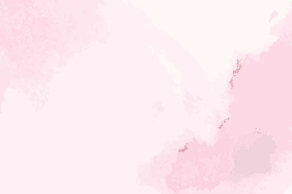 Pink watercolor background design with copy space
