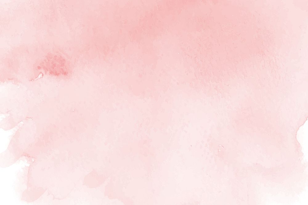 Pink watercolor background design with copy space