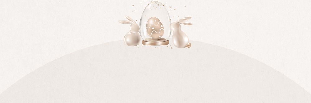 Luxurious Easter holiday background