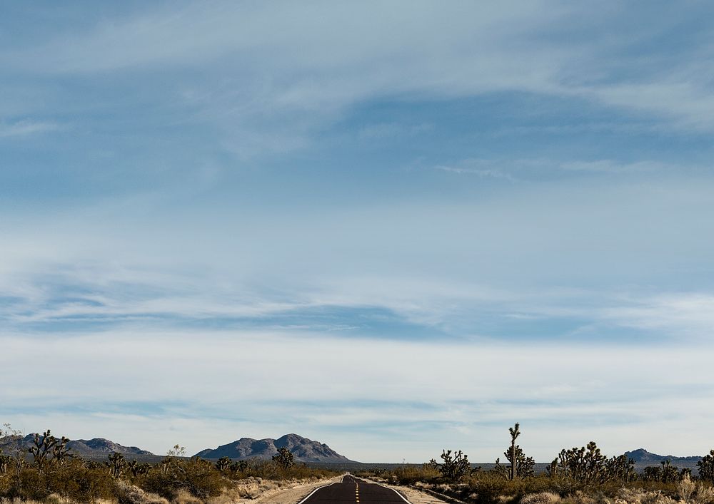 Desert road background design