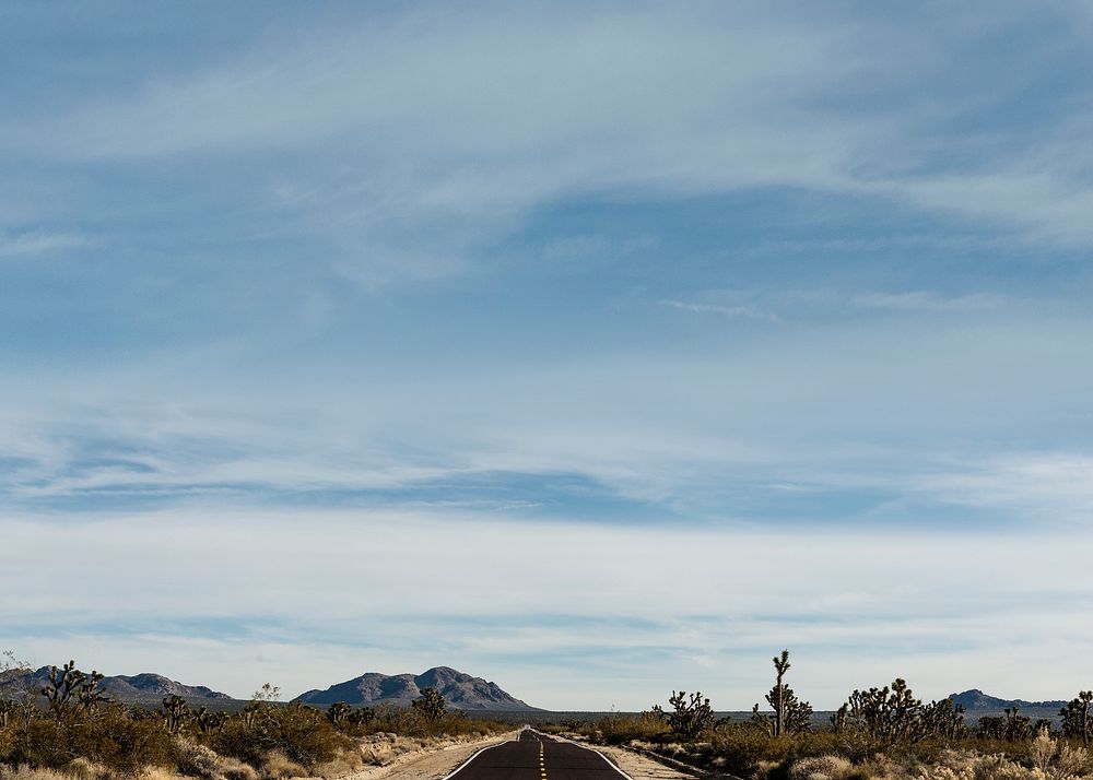 Desert road background design