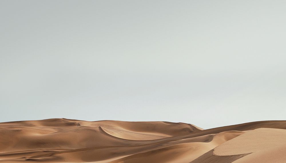 Aesthetic desert background design