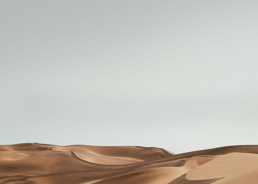 Aesthetic desert background design