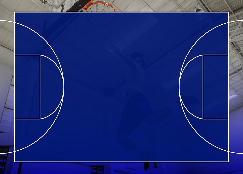 Basketball court background design